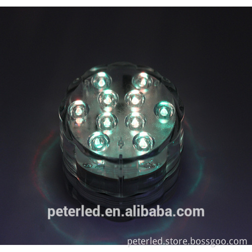 Totally waterproof led big submersible light with remote control factory price
